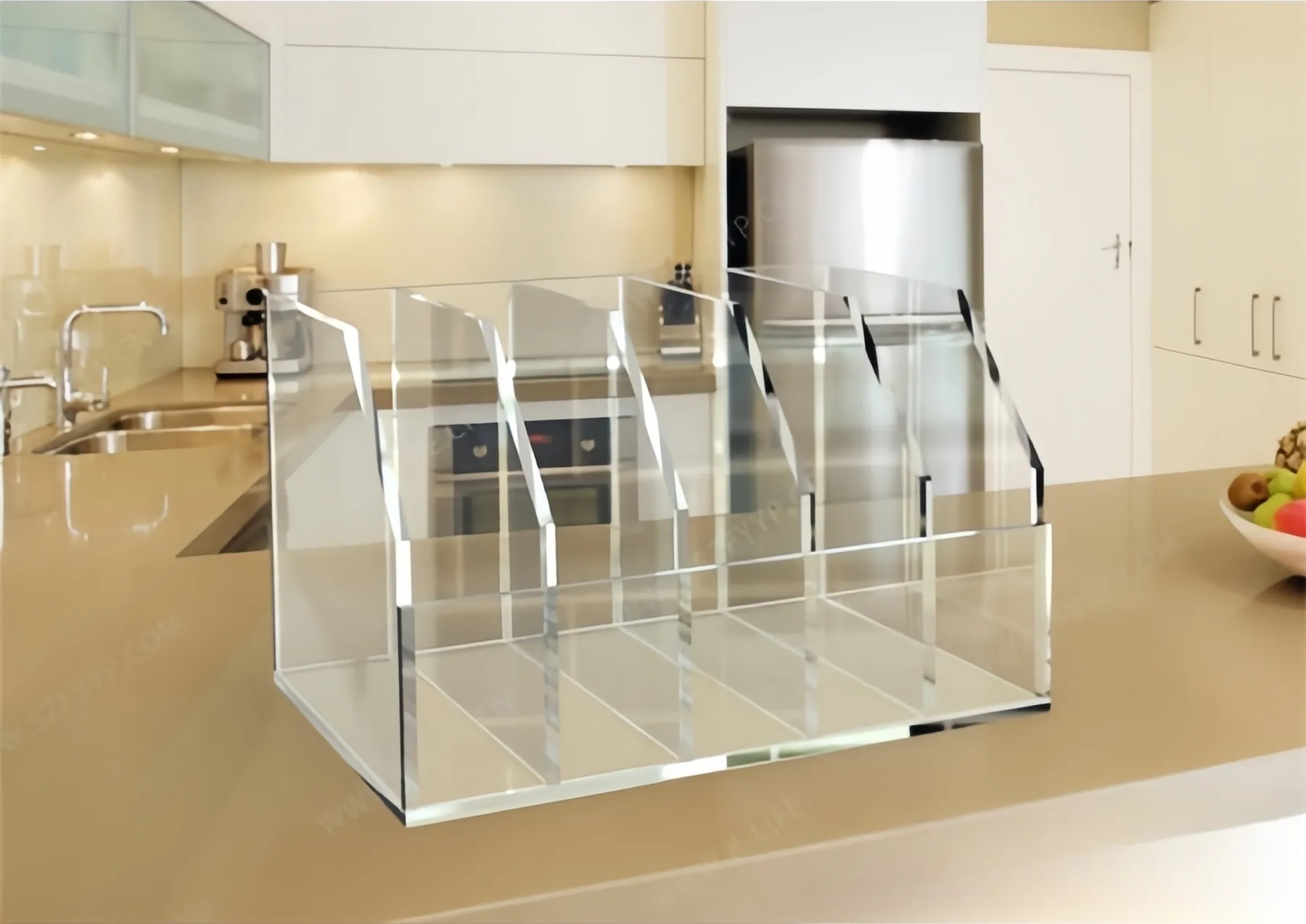 Why are acrylic products more popular in the United States?