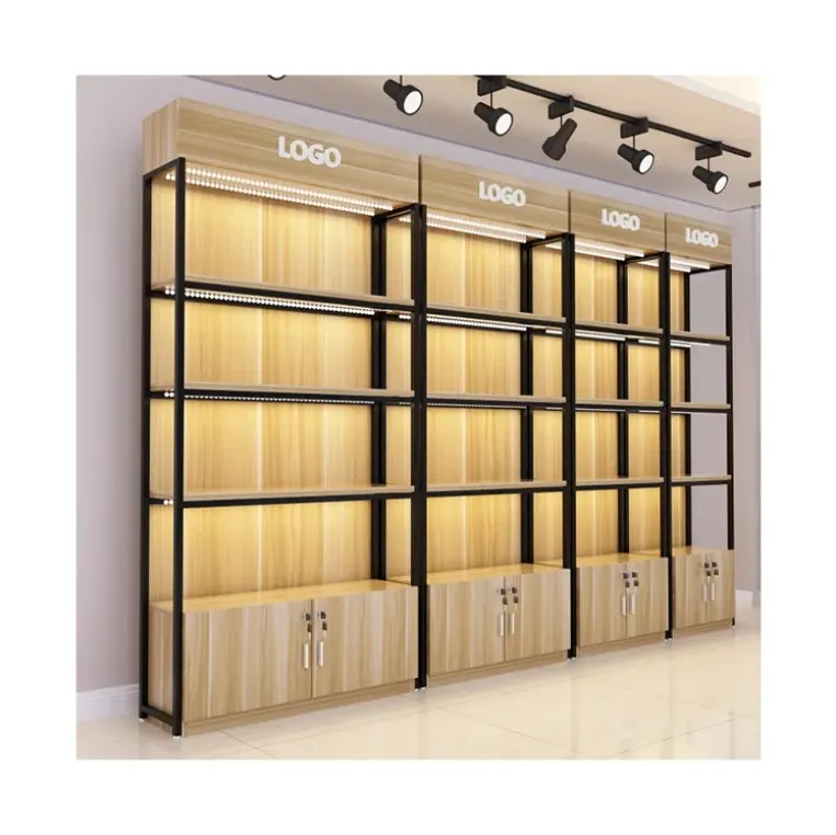 Milk Powder showcase Socks Cosmetics Display Rac