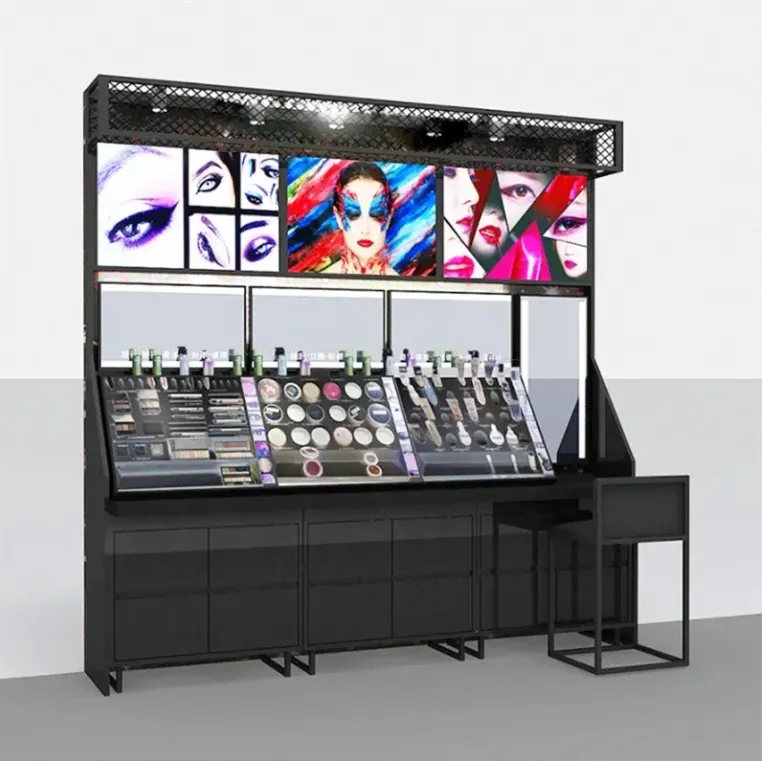 Costom Beauty Store Makeup Vanity With Lighted M